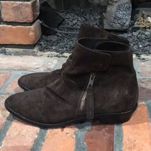 Lemare brown Suede ankle boots size 38